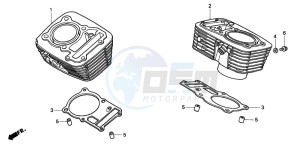 NV600C 400 drawing CYLINDER