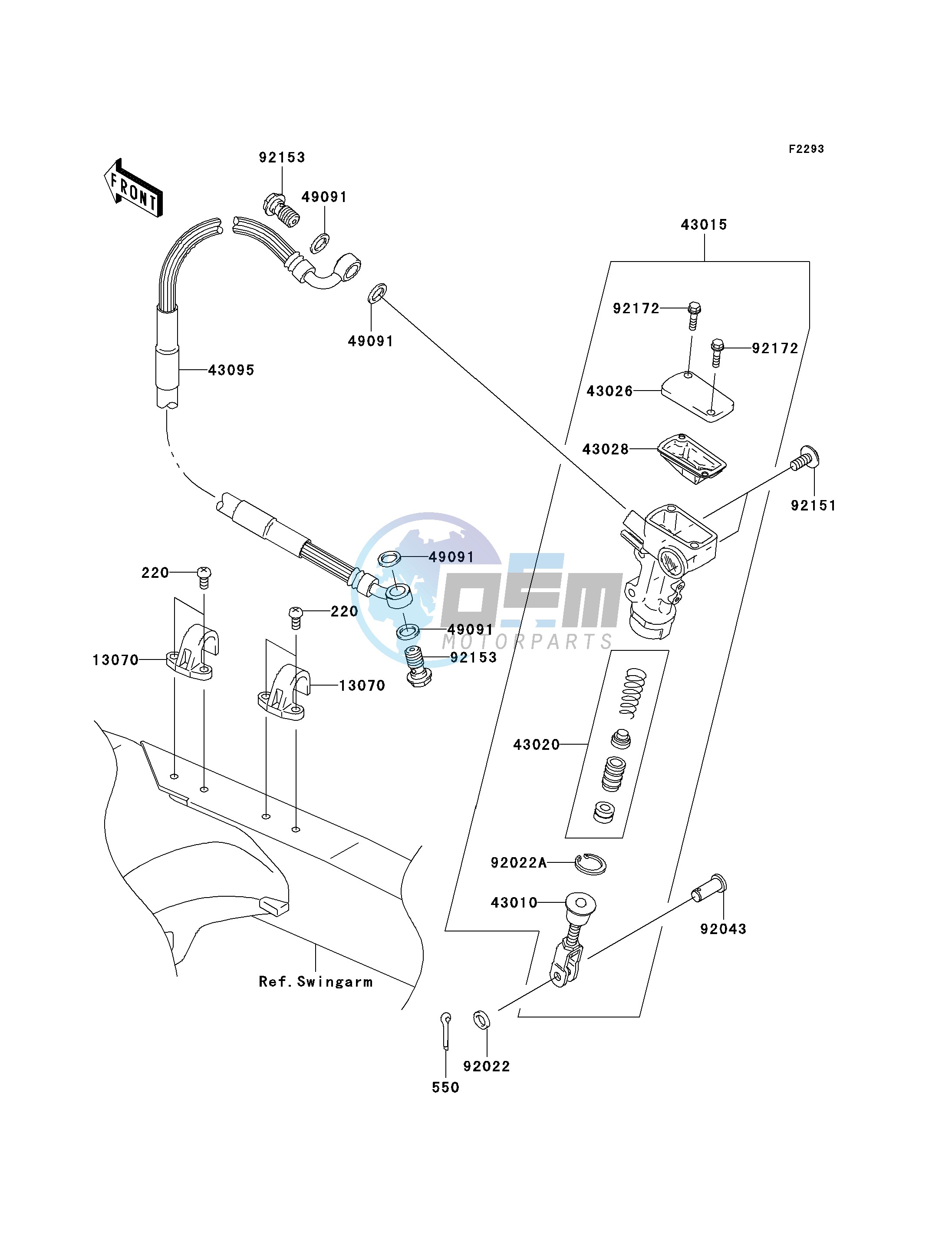 REAR MASTER CYLINDER