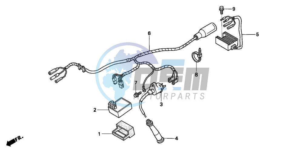 WIRE HARNESS/ IGNITION COIL(CM)