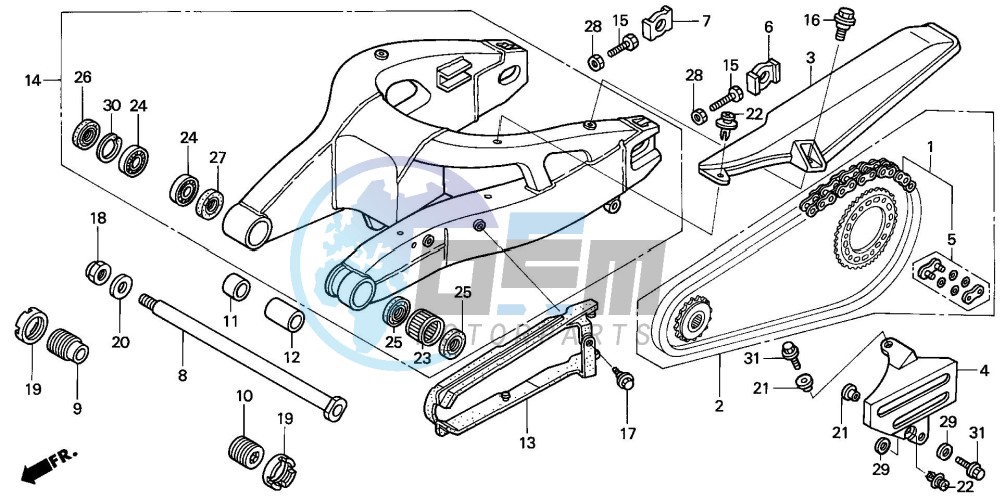 SWINGARM (VTR1000SP2/3/4/ 5/6)