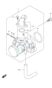 DF 20A drawing Throttle Body Remote Control