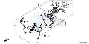 VFR800XD CrossRunner - VFR800X UK - (E) drawing WIRE HARNESS