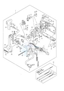 DF 9.9 drawing Remote Control w/Remote Control