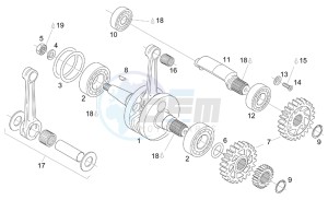 etx 125 1998 drawing Crankshaft - Balance shaft