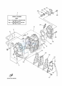 9-9FMHS drawing CYLINDER--CRANKCASE