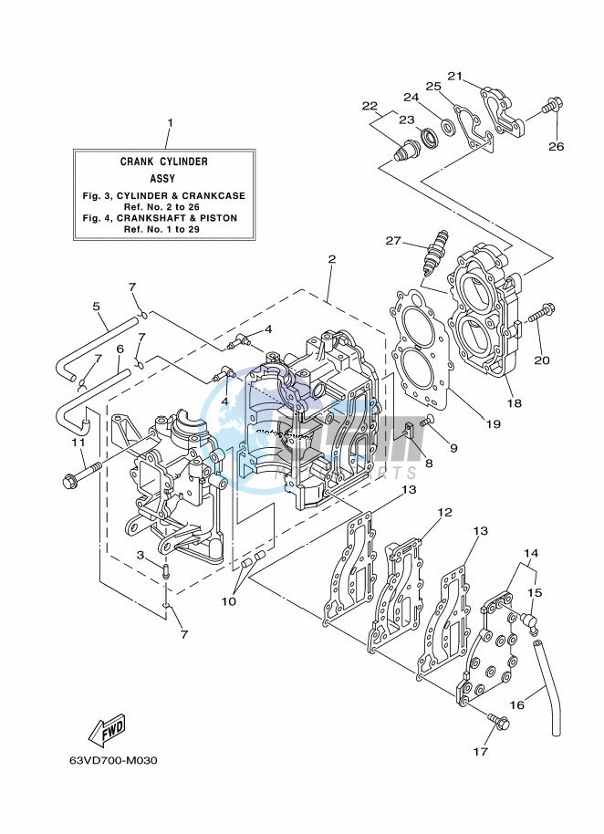 CYLINDER--CRANKCASE