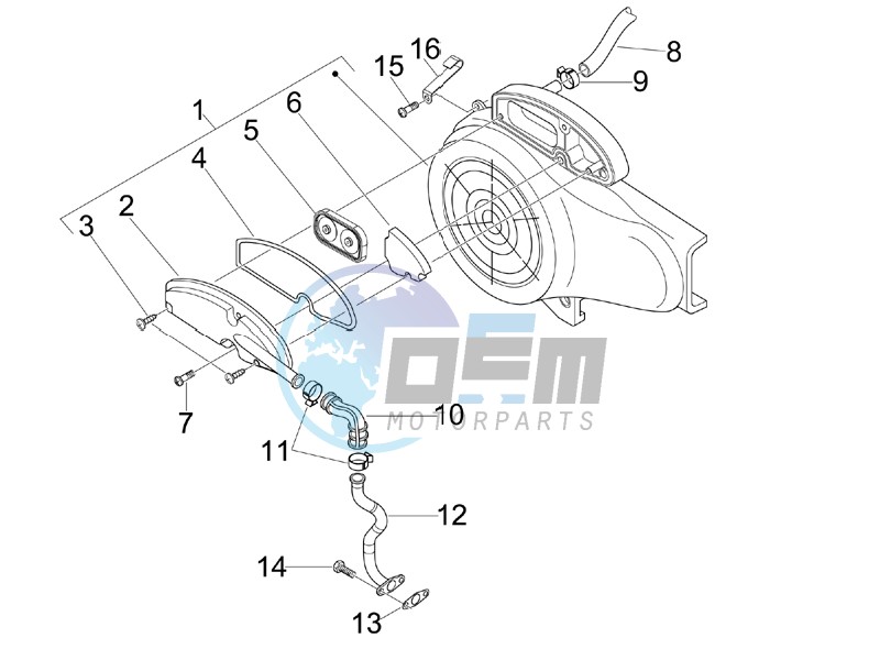 Secondary air box