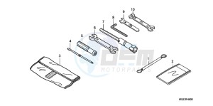 VFR1200FC drawing TOOL