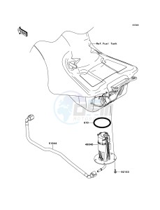 ZZR1400_ABS ZX1400FDFA FR GB XX (EU ME A(FRICA) drawing Fuel Pump