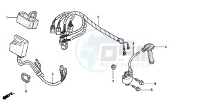 CRF450R drawing WIRE HARNESS (CRF450R8)