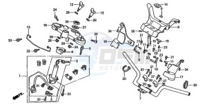 ST1100 drawing HANDLE PIPE/TOP BRIDGE