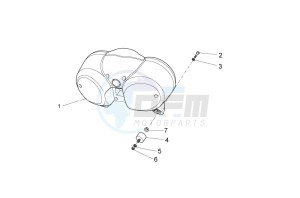 V7 Racer 750 drawing Dashboard