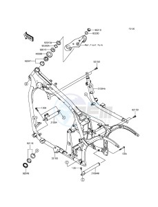 VULCAN 900 CLASSIC VN900BFFA GB XX (EU ME A(FRICA) drawing Frame