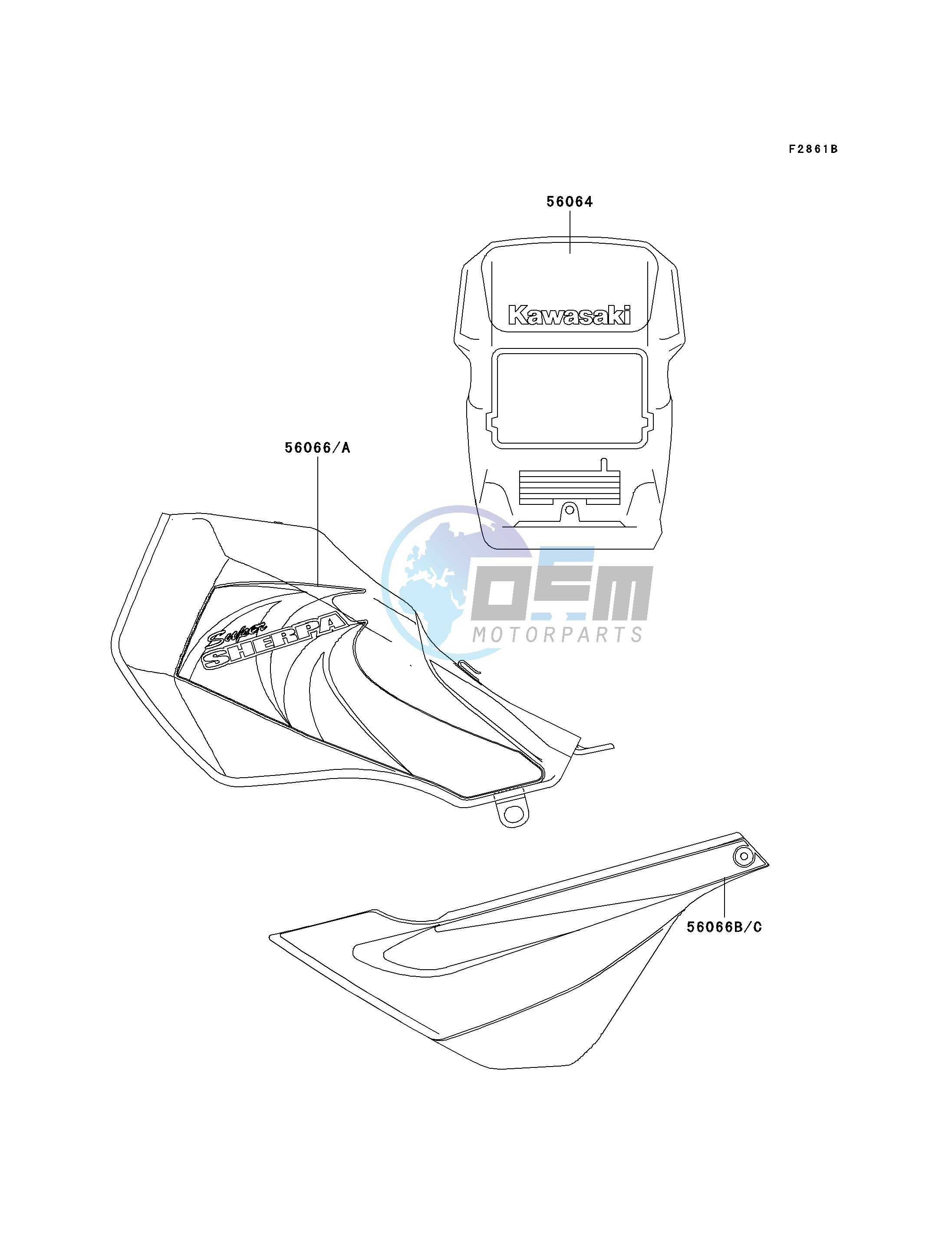 DECALS-- KL250-G7- -