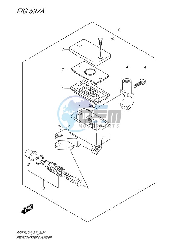 FRONT MASTER CYLINDER