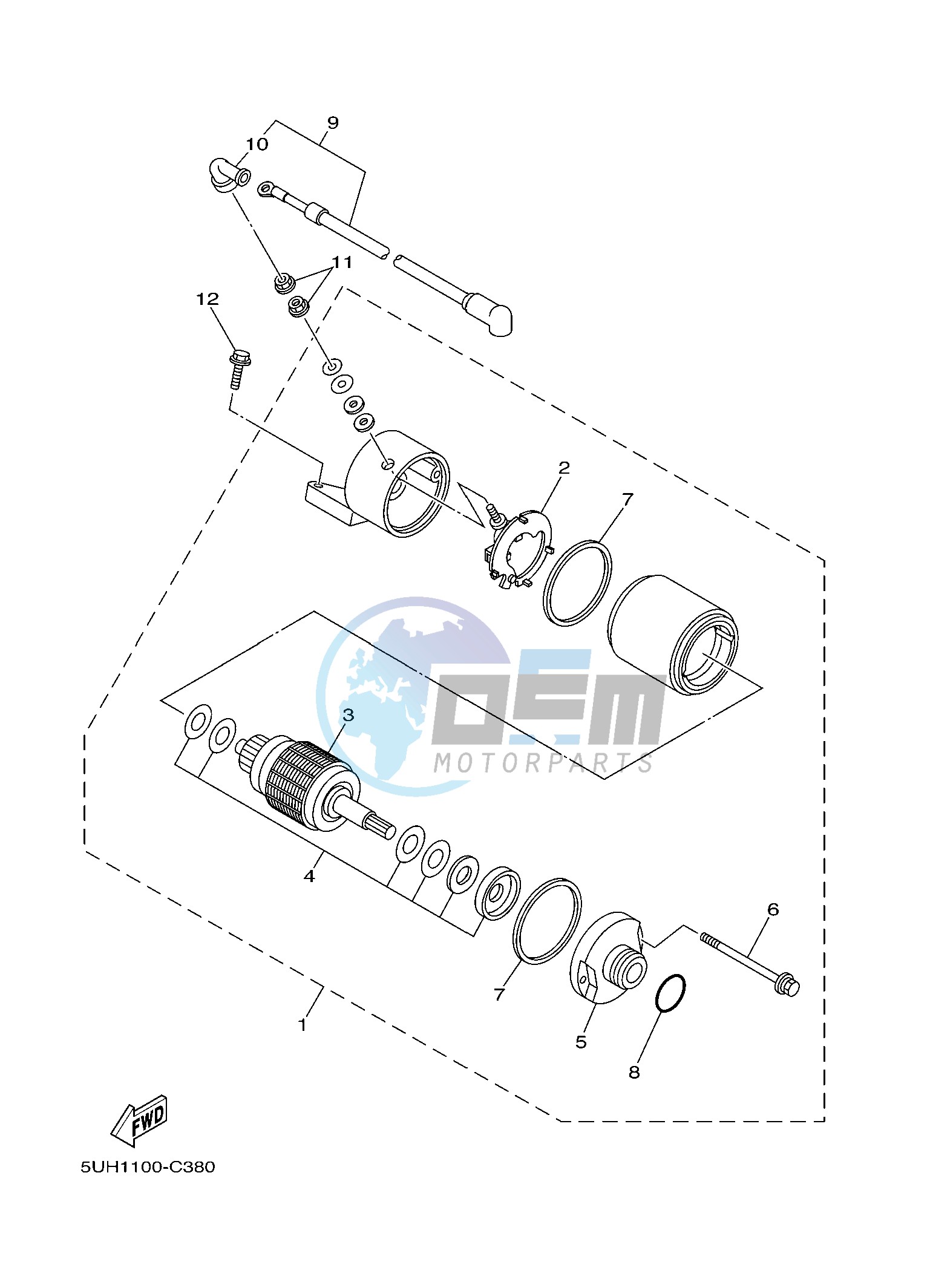 STARTING MOTOR