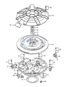 DT 55 drawing Magneto