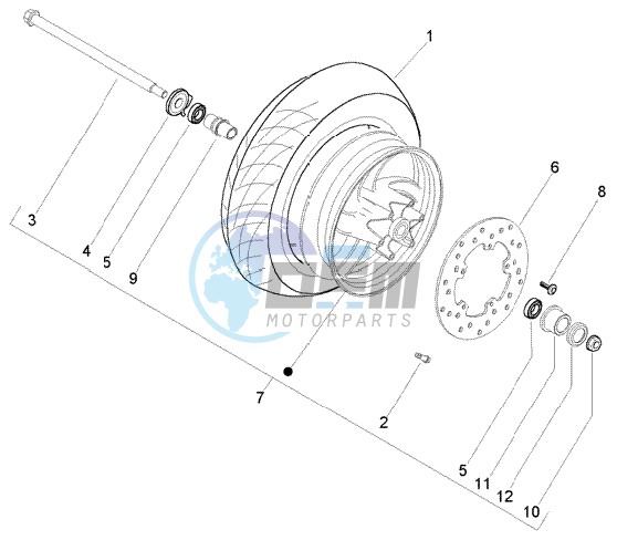 Front wheel