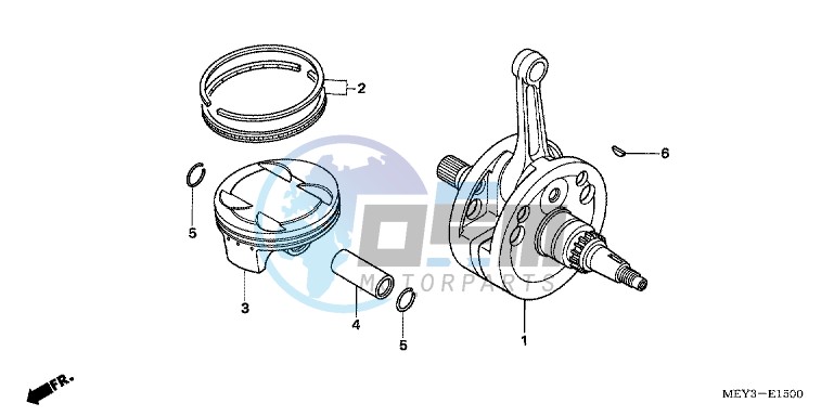 CRANKSHAFT/PISTON