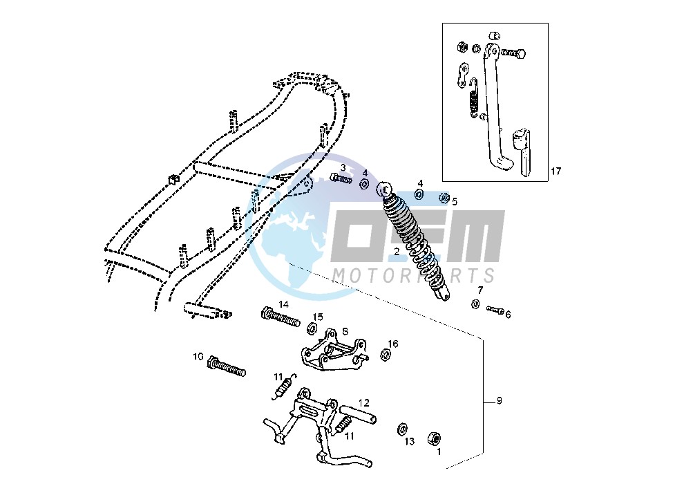 REAR SHOCK ABSORBER