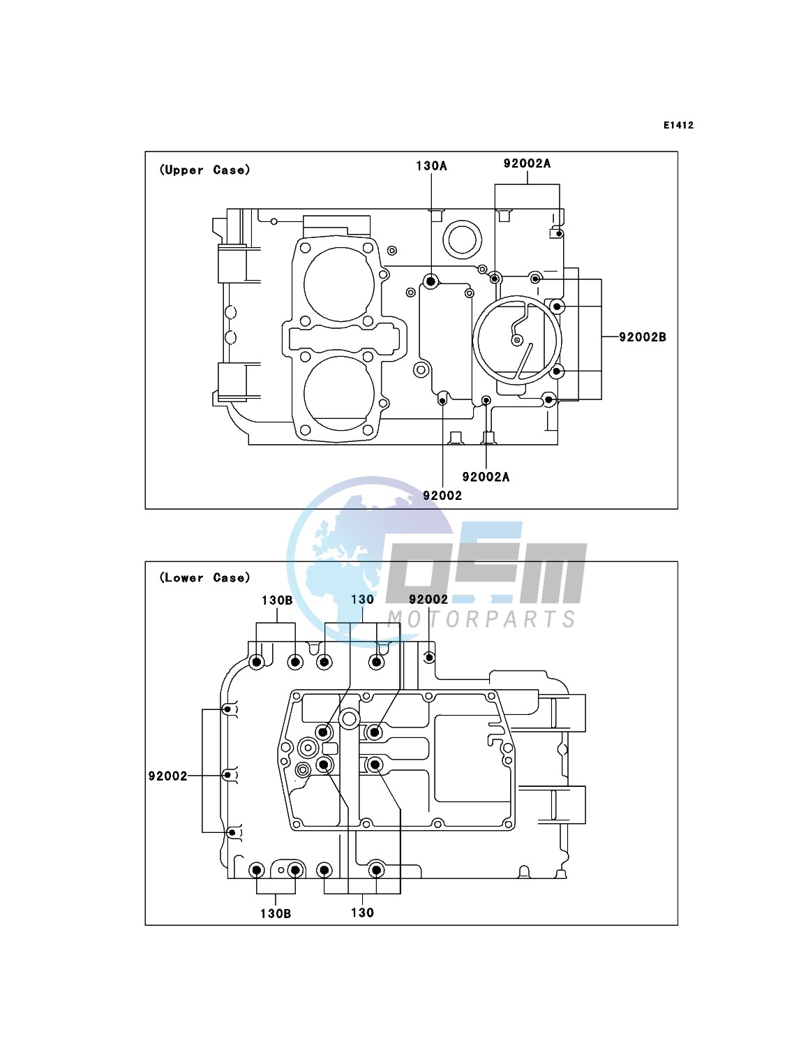 Crankcase Bolt Pattern