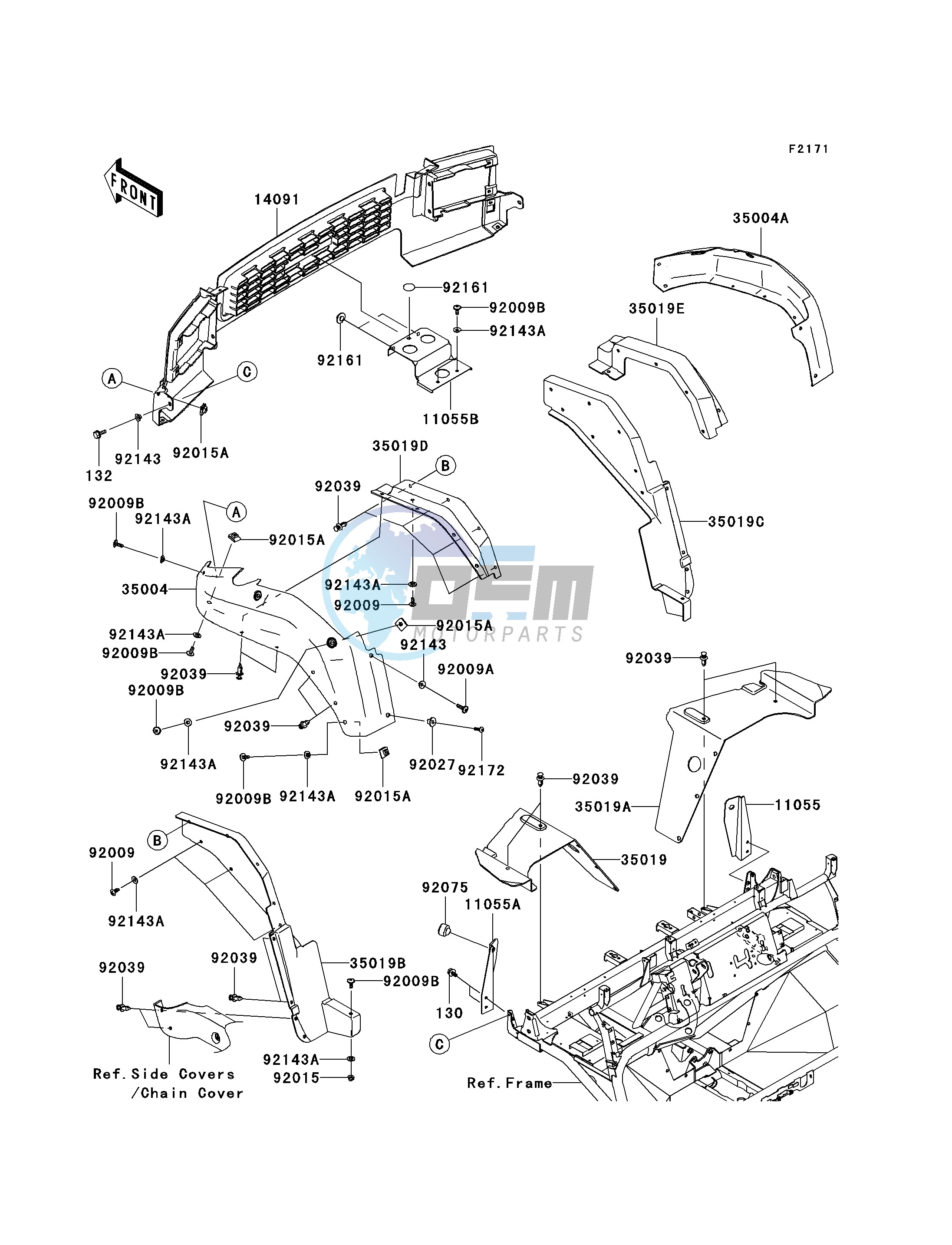 FRONT FENDER-- S- -