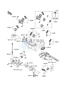 VN1700_CLASSIC_TOURER_ABS VN1700DCF GB XX (EU ME A(FRICA) drawing Ignition Switch