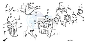 SH300AR9 Europe Direct - (ED / ABS SPC) drawing FRONT COVER