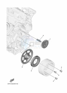 MT-09 MTN890 (B7NC) drawing STARTER