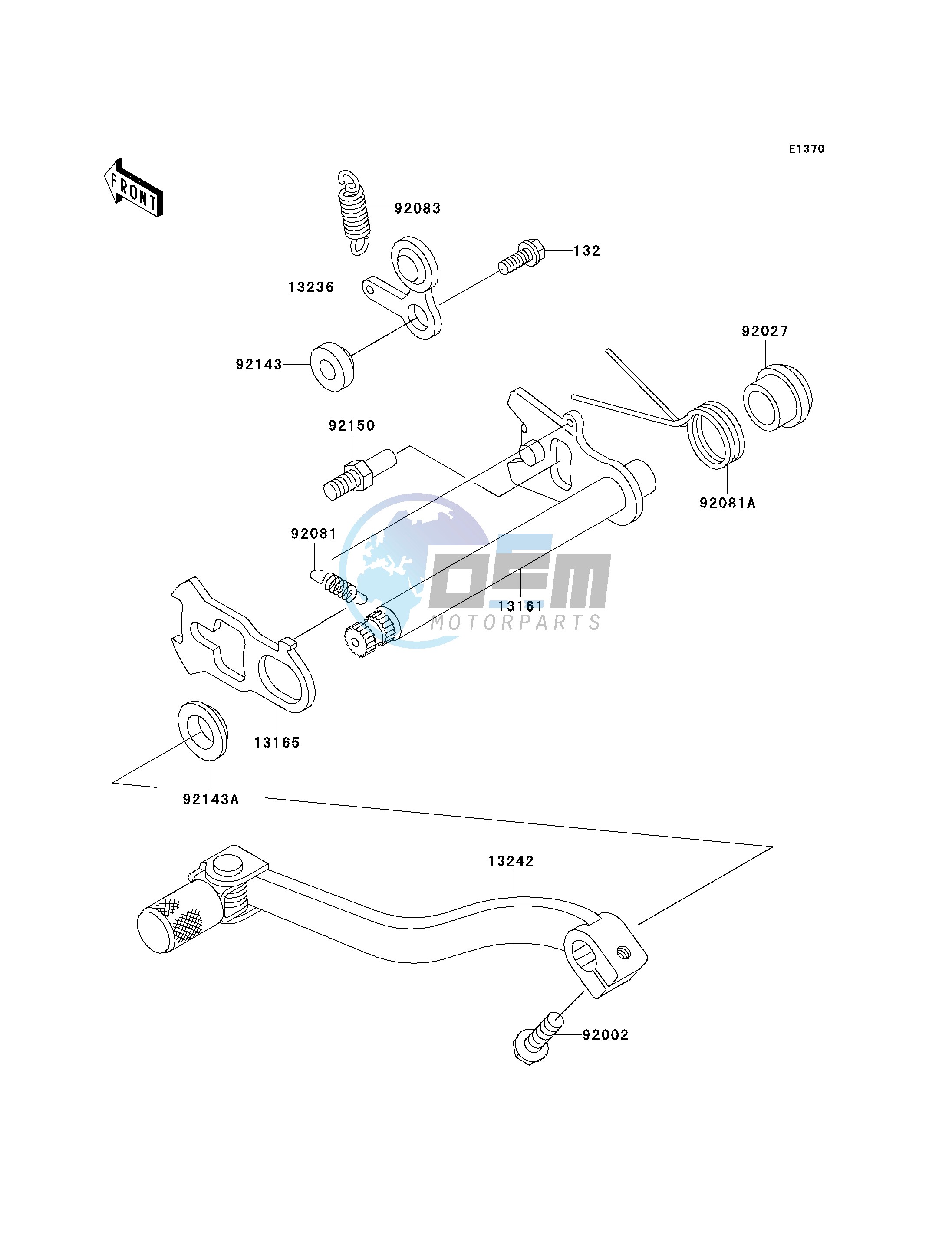 GEAR CHANGE MECHANISM