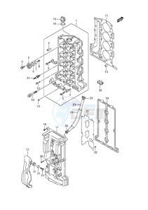 DF 70A drawing Cylinder Head