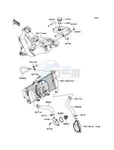 ER-6n ABS ER650D9F GB XX (EU ME A(FRICA) drawing Water Pipe