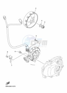 WR250F (BAK4) drawing GENERATOR