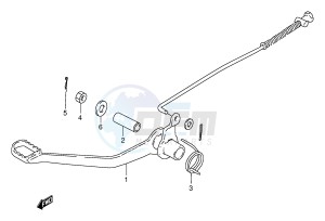 JR50 (P3-P28) drawing REAR BRAKE