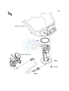 Z1000_ABS ZR1000ECF FR XX (EU ME A(FRICA) drawing Fuel Pump