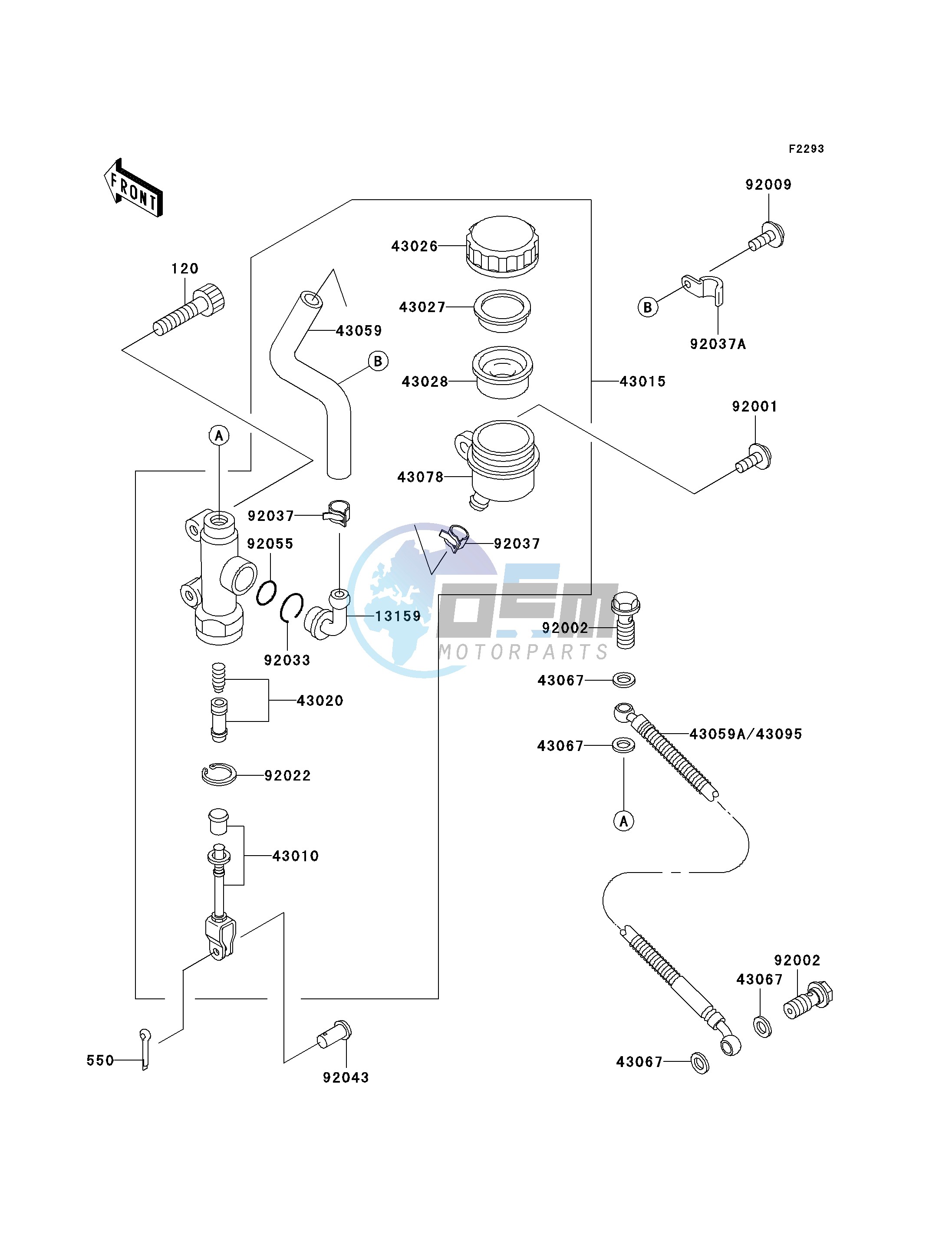 REAR MASTER CYLINDER