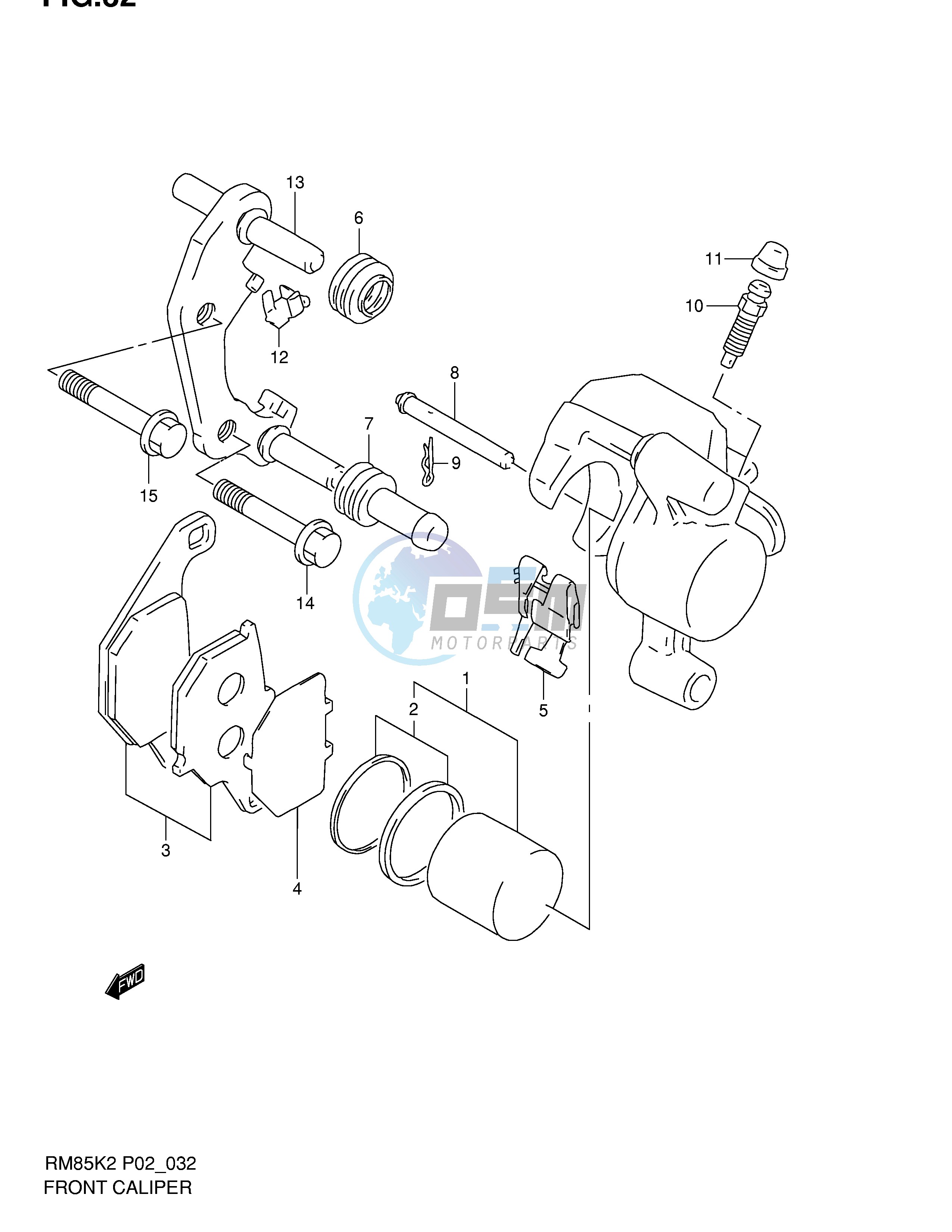 FRONT CALIPER