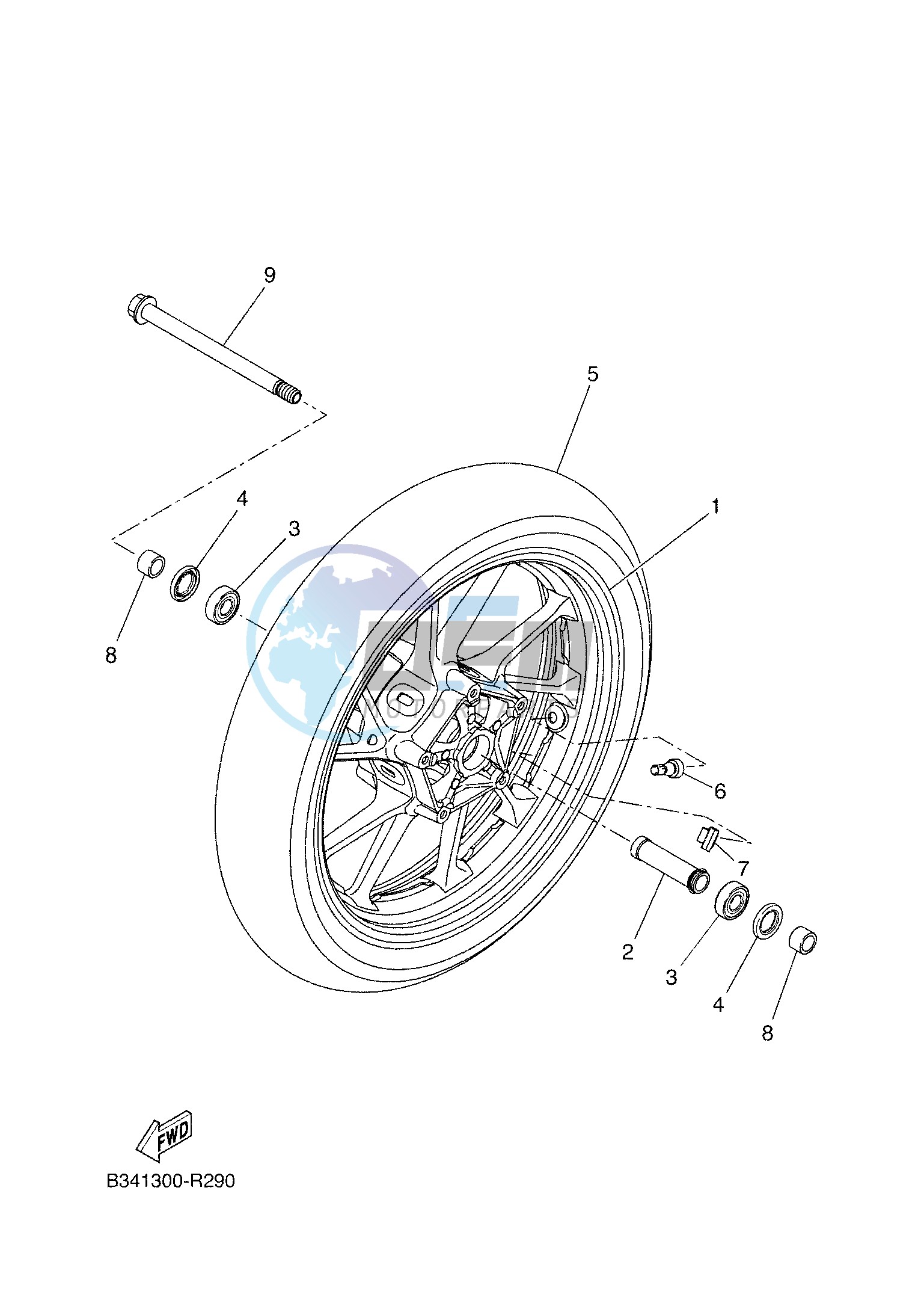 FRONT WHEEL