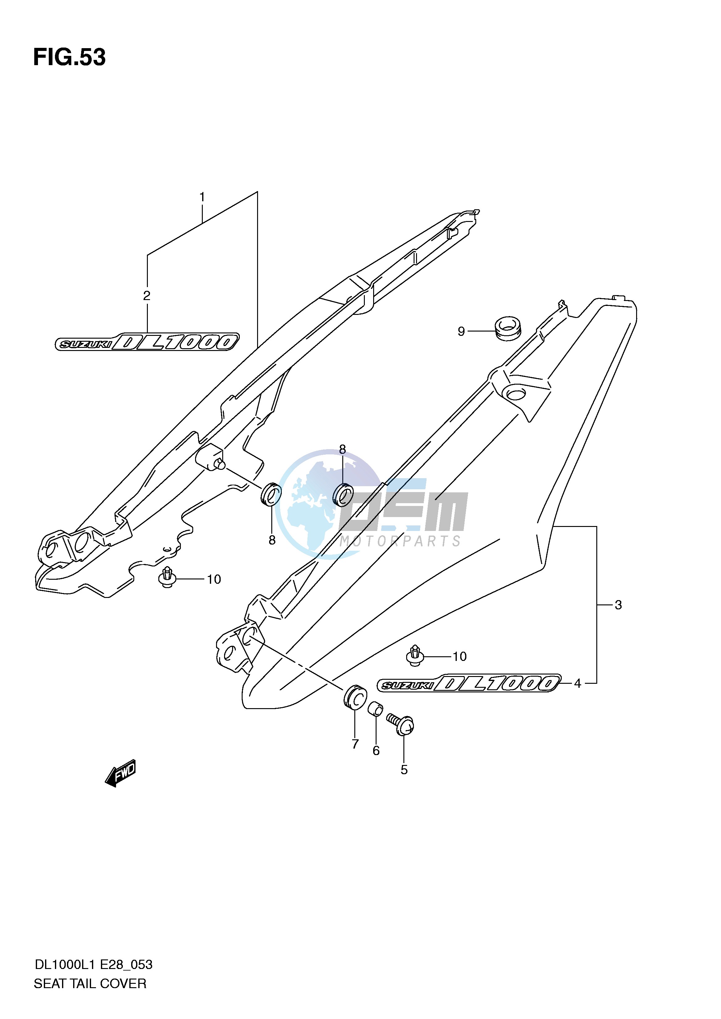 SEAT TAIL COVER