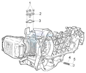 Fly 125 4t drawing Chain Tightener - By pass Valve