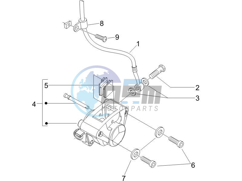 Brakes hose  - Calipers