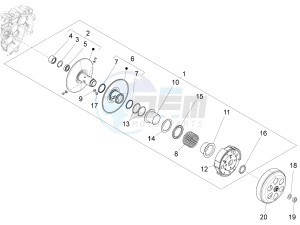 Fly 150 4T 3V ie (USA) drawing Driven pulley