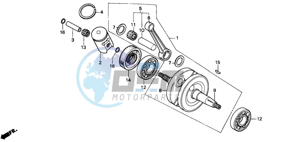 CRANKSHAFT/PISTON