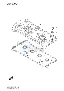 GSX-R1000R EU drawing CYLINDER HEAD COVER