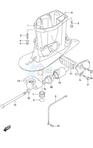 DF 200AP drawing Drive Shaft Housing