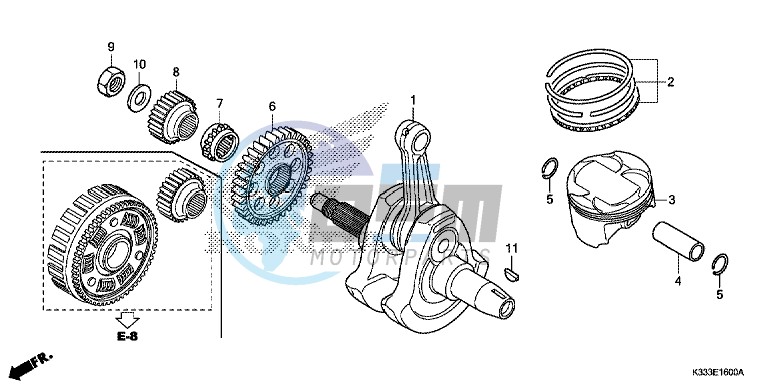 CRANKSHAFT/PISTON