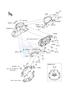 ZR 750 L [Z750 AU] (L7F-L8F) L7F drawing COWLING