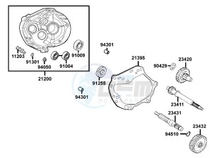 VITALITY 50 drawing Transmission