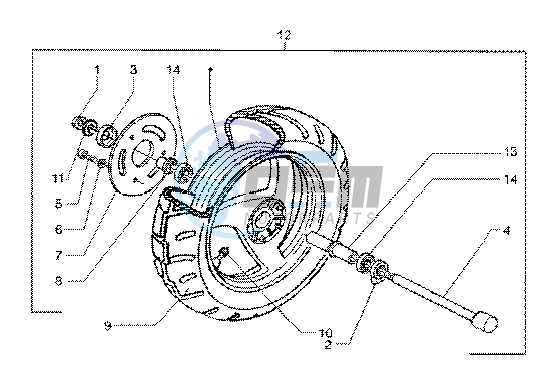 Front wheel