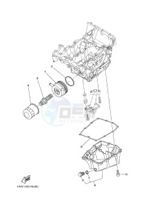 MT07A MT-07 ABS 700 (1XB6 1XB8) drawing OIL CLEANER